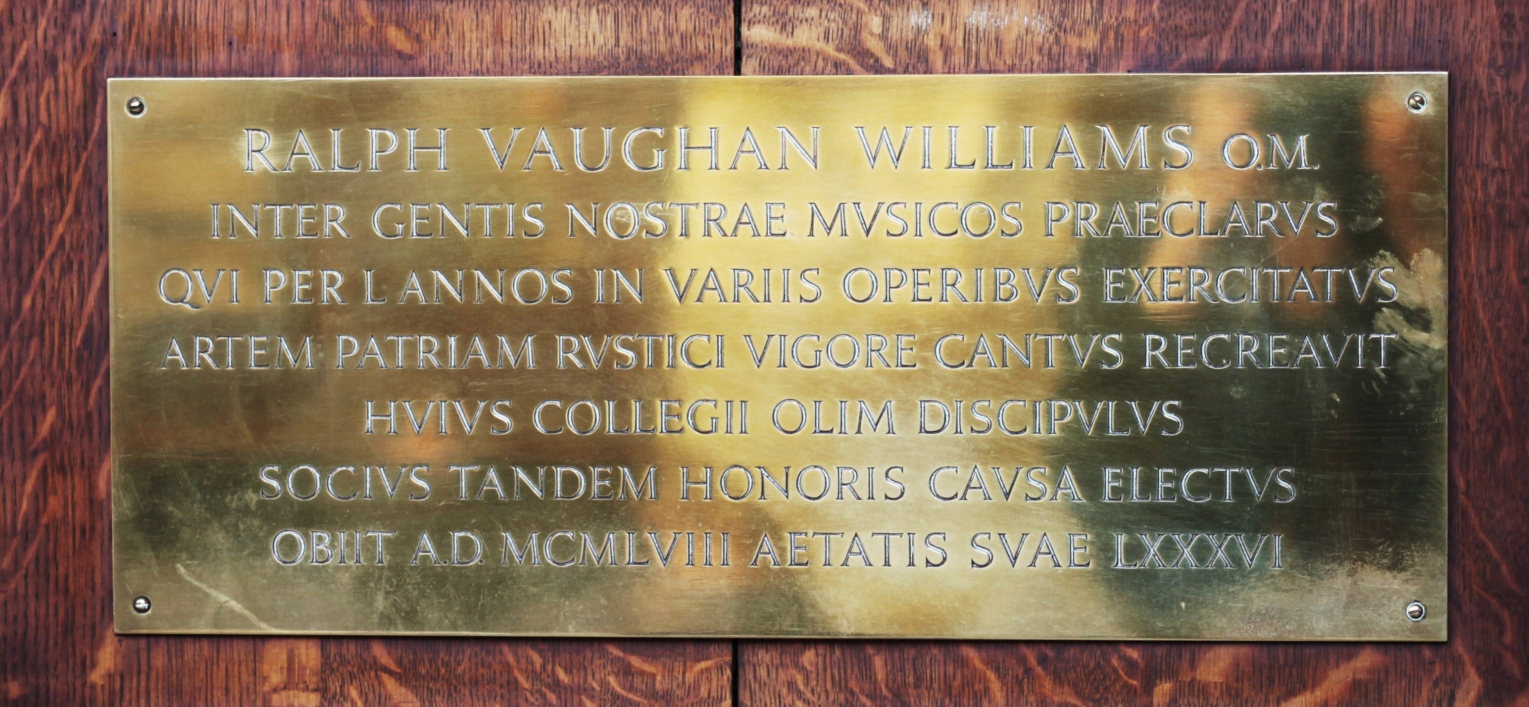 Trinity College Chapel - Ralph Vaughan Williams